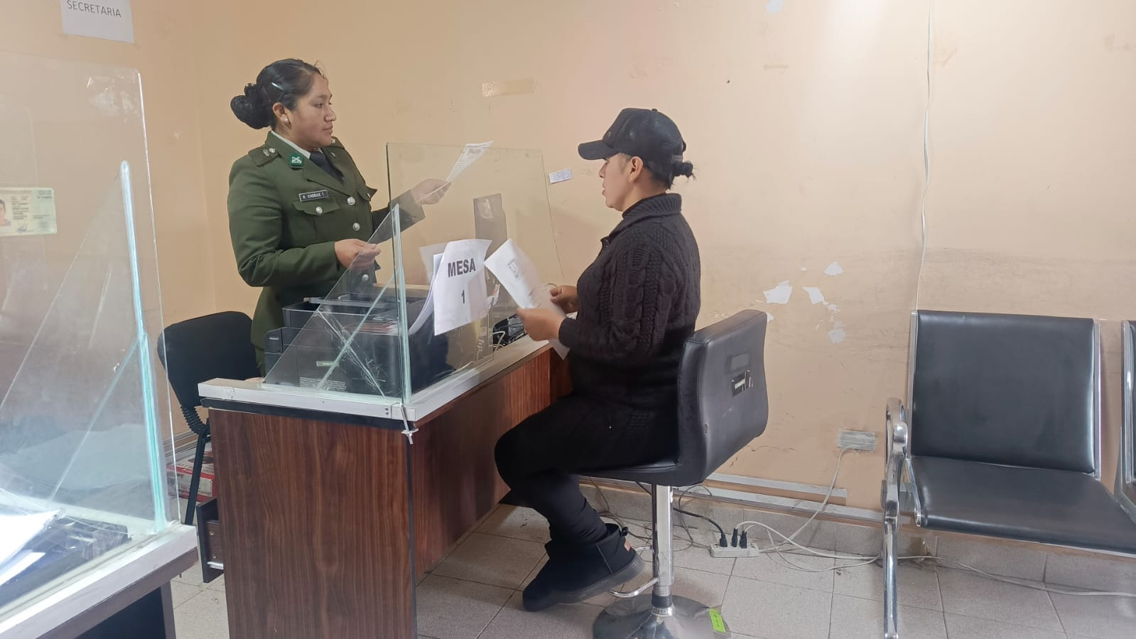 Área administrativa